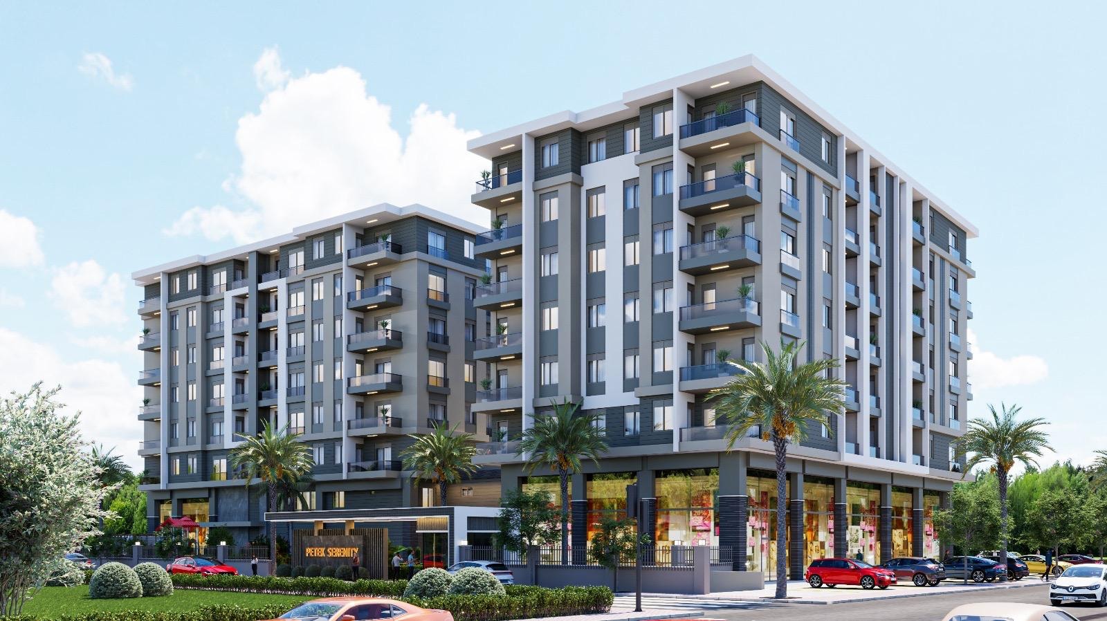 Project exterior · Architectural renderings